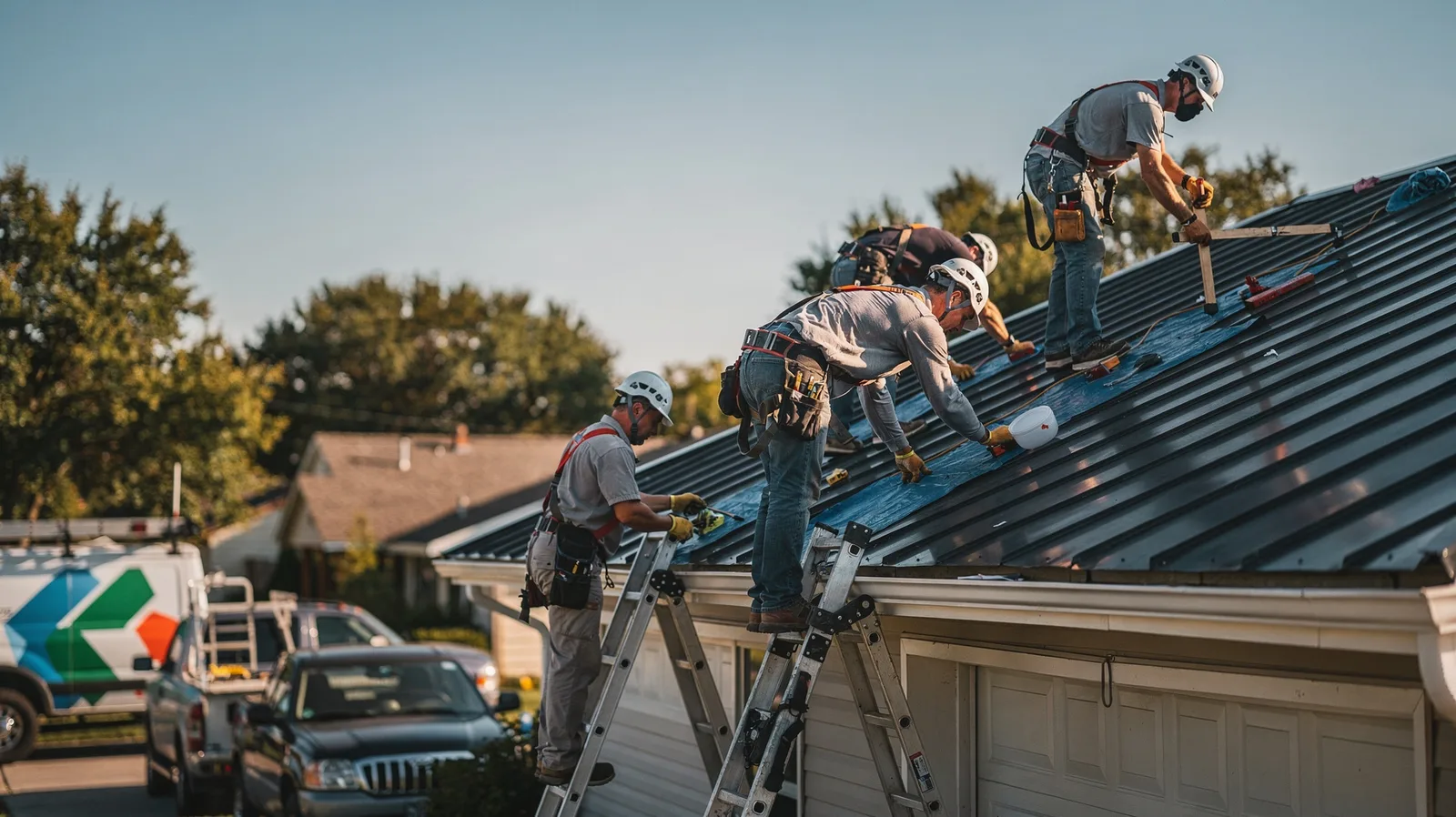 Metal Roof Installation in Benton, IL near me